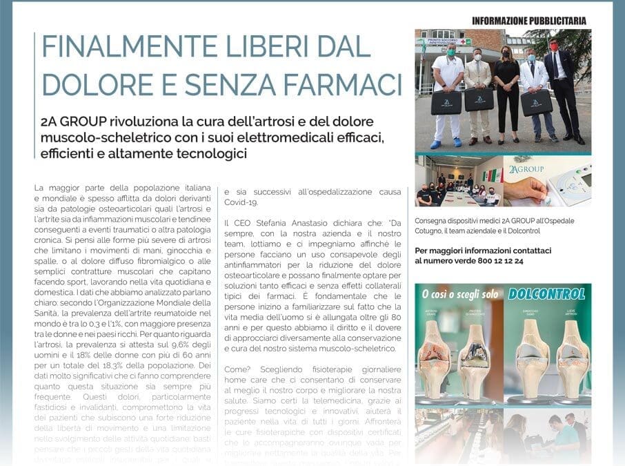 la Repubblica “FINALMENTE LIBERI DAL DOLORE E SENZA FARMACI”